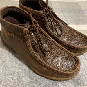Twisted X Women's Brown Driving Moc Shoes
